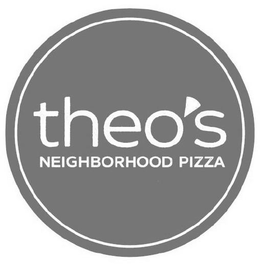 THEO'S NEIGHBORHOOD PIZZA trademark