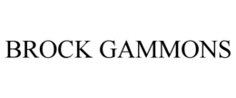 BROCK GAMMONS trademark
