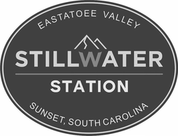 EASTATOEE VALLEY STILLWATER STATION SUNSET, SOUTH CAROLINA trademark