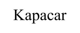 KAPACAR trademark