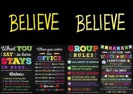 BELIEVE BELIEVE WHAT YOU SAY IN HERE STAYS IN HERE UNLESS: 1. SOMEONE IS HURTING YOU 2. YOU WANT TO HURT SOMEONE 3. YOU WANT TO HURT YOURSELF 4. YOU GAVE PERMISSION TO SHARE WITH ANOTHER TRUSTING ADULT WHEN YOU ENTER THIS OFFICE YOU ARE SPECIAL YOU ARE TOUGH YOU ARE IMPORTANT YOU ARE KIND YOU ARE INTELLIGENT YOU ARE LOVED YOU ARE STRONG YOU ARE RESPECTED YOU ARE BRAVE YOU ARE AMAZING YOU ARE UNDERSTOOD 7 CARED FOR YOU ARE THE REASON WHY I AM HERE! GROUP RULES  SHOW RESPECT TO EVERYONE WHAT IS SAID IN THIS GROUP STAYS IN THIS GROUP "PUT UPS"ONLY  NO PUT DOWNS BE POLITE AND LISTEN WHEN OTHERS ARE SPEAKING/SHARING PARTICIPATION IS ENCOURAGED, BUT YOU HAVE THE RIGHT TO PASS ALWAYS BE KIND I AM YOUR SCHOOL NURSE I DON'T HAVE A MAGIC WAND CRYSTAL BALL OR ALL THE ANSWERS. BUT I DO HAVE A HEART TO CARE EARS TO LISTEN TIME TO GIVE IDEAS TO SHARE & AN OPEN MIND I AM YOUR SCHOOL NURSE  I MAY NOT BE ABLE TO FIX ALL OF YOUR PROBLEMS, BUT I WILL PROMISE YOU WON'T HAVE TO FACE THEM ALONE I AM HERE FOR YOU. trademark