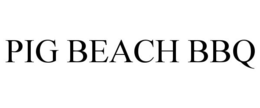 PIG BEACH BBQ trademark