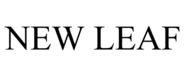 NEW LEAF trademark