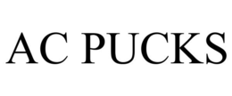 AC PUCKS trademark