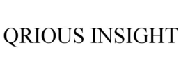 QRIOUS INSIGHT trademark