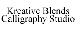 KREATIVE BLENDS CALLIGRAPHY STUDIO trademark