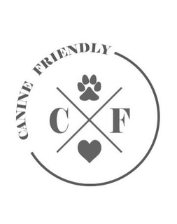 CANINE FRIENDLY X CF trademark