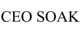 CEO SOAK trademark