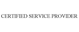 CERTIFIED SERVICE PROVIDER trademark