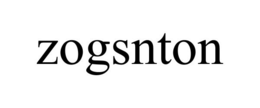 ZOGSNTON trademark