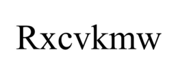 RXCVKMW trademark