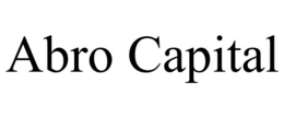 ABRO CAPITAL trademark