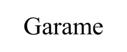 GARAME trademark