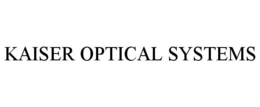 KAISER OPTICAL SYSTEMS trademark