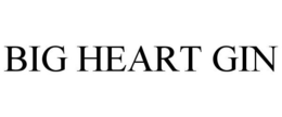 BIG HEART GIN trademark