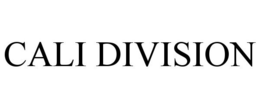 CALI DIVISION trademark