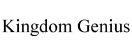 KINGDOM GENIUS trademark