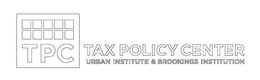 TPC TAX POLICY CENTER URBAN INSTITUTE & BROOKINGS INSTITUTION trademark