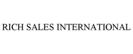RICH SALES INTERNATIONAL trademark