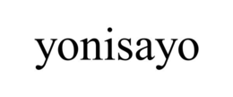 YONISAYO trademark
