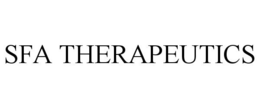 SFA THERAPEUTICS trademark