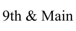 9TH & MAIN trademark