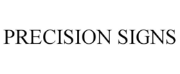 PRECISION SIGNS trademark