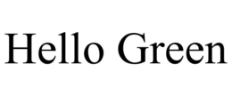 HELLO GREEN trademark