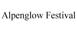 ALPENGLOW FESTIVAL trademark