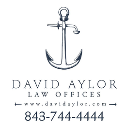 DAVID AYLOR LAW OFFICES WWW.DAVIDAYLOR.COM 843-744-4444 trademark