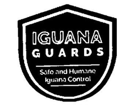 IGUANA GUARDS SAFE AND HUMANE IGUANA CONTROL trademark