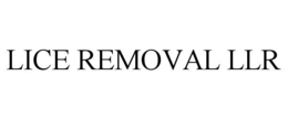LICE REMOVAL LLR trademark