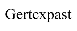 GERTCXPAST trademark