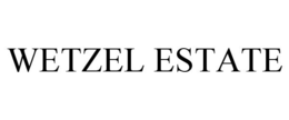 WETZEL ESTATE trademark