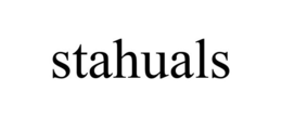 STAHUALS trademark