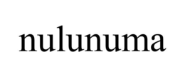 NULUNUMA trademark