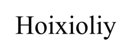 HOIXIOLIY trademark