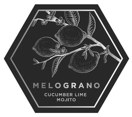 MELOGRANO CUCUMBER LIME MOJITO trademark