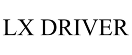 LX DRIVER trademark