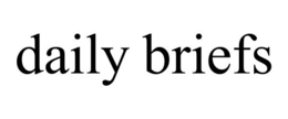 DAILY BRIEFS trademark