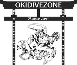 OKIDIVEZONE OKINAWA, JAPAN DIVETEAMRED trademark