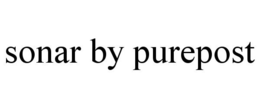 SONAR BY PUREPOST trademark
