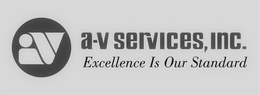 A-V SERVICES, INC. EXCELLENCE IS OUR STANDARD trademark