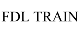 FDL TRAIN trademark