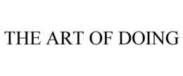 THE ART OF DOING trademark