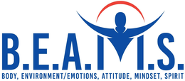 B.E.A.M.S. BODY, ENVIRONMENT/EMOTIONS, ATTITUDE, MINDSET, SPIRIT trademark
