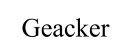 GEACKER trademark