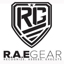 RG  RAE GEAR RECOGNIZE , ASSESS , EXECUTE trademark