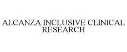 ALCANZA INCLUSIVE CLINICAL RESEARCH trademark