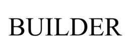 BUILDER trademark
